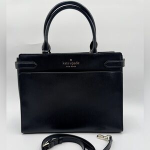 Kate Spade Staci Medium Satchel With Removable Crossbody Strap.